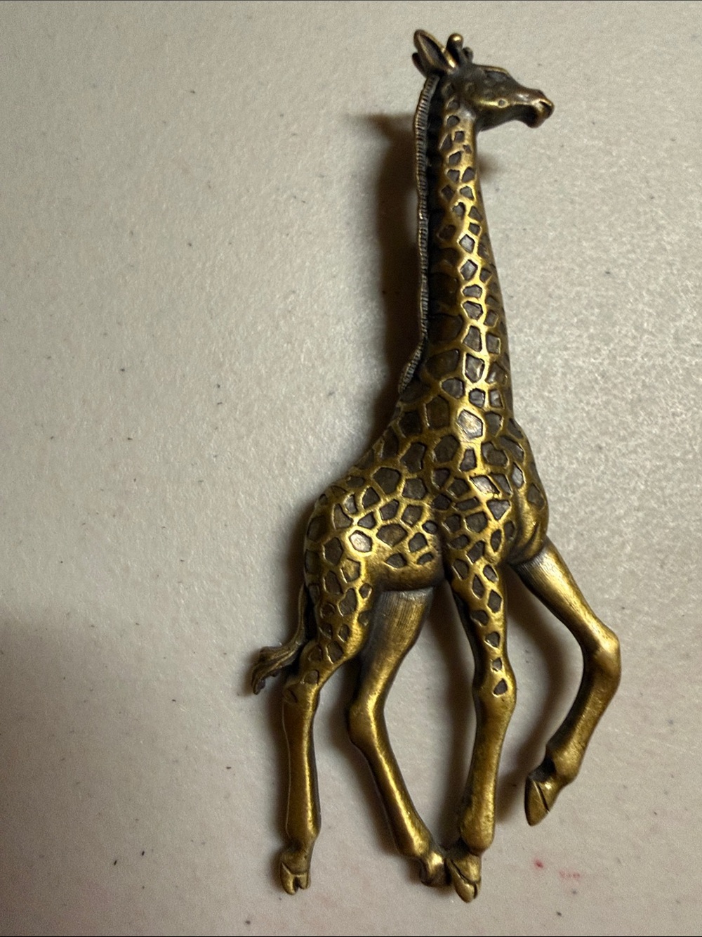 Vintage JJ Janette Giraffe Brooch